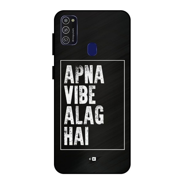 Apna Vibe Metal Back Case for Galaxy M21