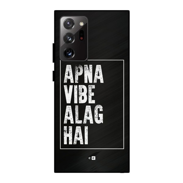 Apna Vibe Metal Back Case for Galaxy Note 20 Ultra