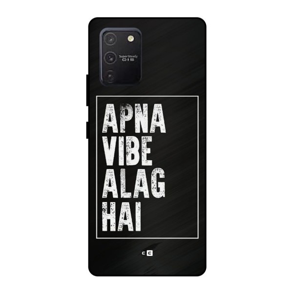 Apna Vibe Metal Back Case for Galaxy S10 Lite