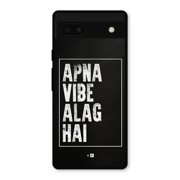 Apna Vibe Metal Back Case for Google Pixel 6a