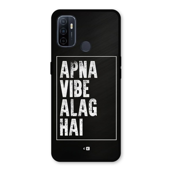 Apna Vibe Metal Back Case for Oppo A53