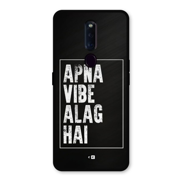 Apna Vibe Metal Back Case for Oppo F11 Pro