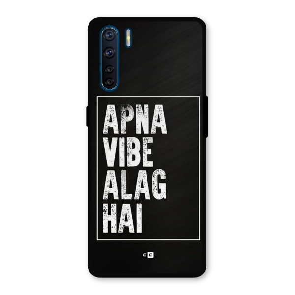 Apna Vibe Metal Back Case for Oppo F15