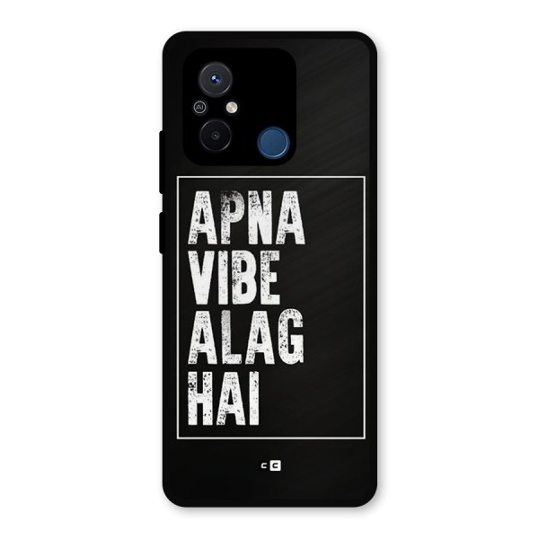 Apna Vibe Metal Back Case for Poco C55