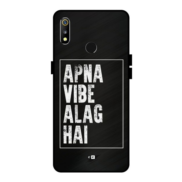 Apna Vibe Metal Back Case for Realme 3