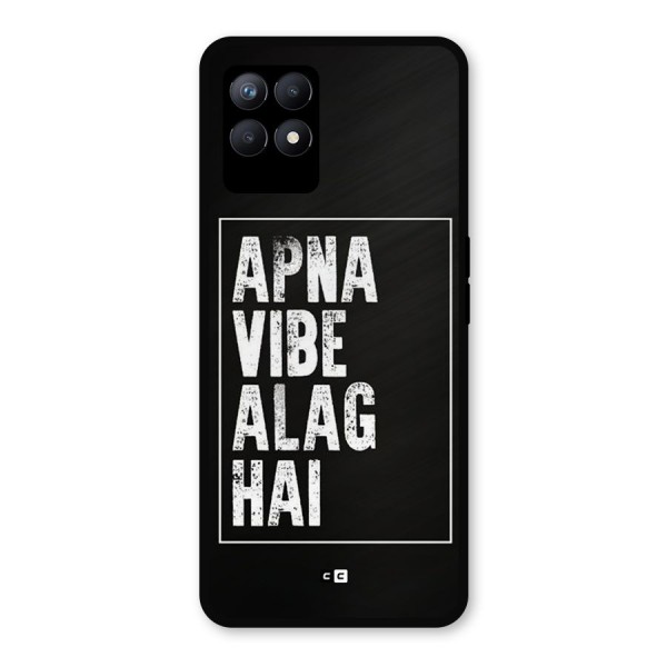 Apna Vibe Metal Back Case for Realme 8i