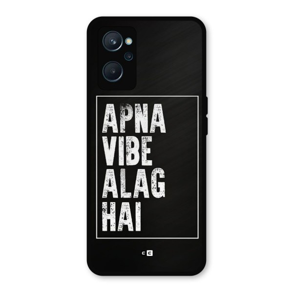 Apna Vibe Metal Back Case for Realme 9i