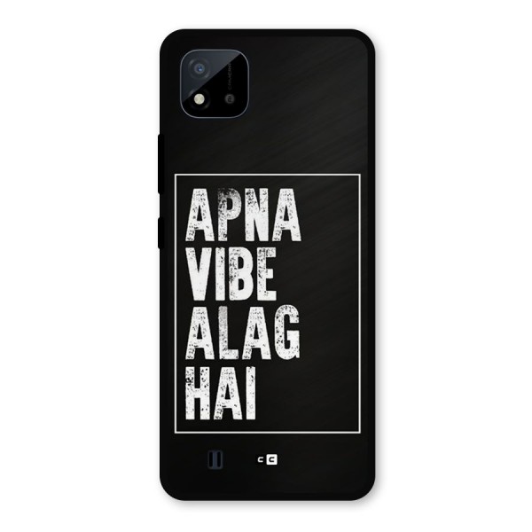 Apna Vibe Metal Back Case for Realme C11 2021