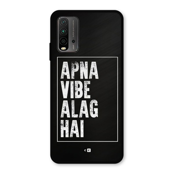 Apna Vibe Metal Back Case for Redmi 9 Power