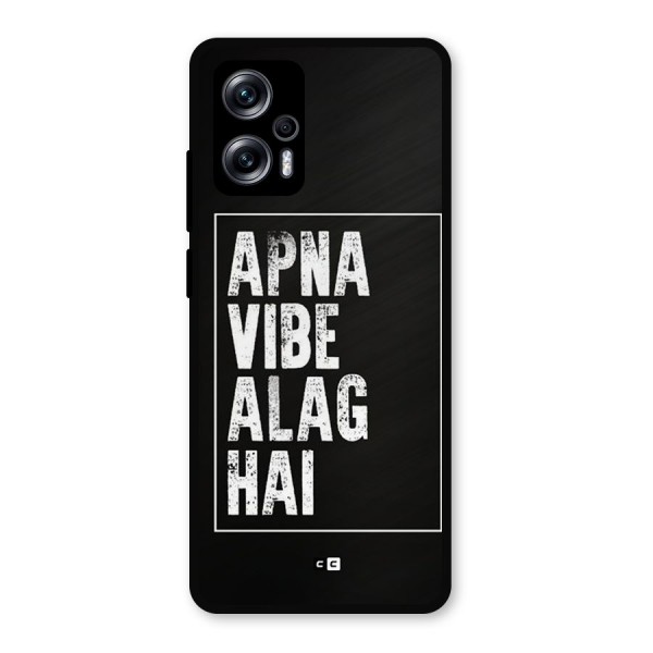 Apna Vibe Metal Back Case for Redmi K50i