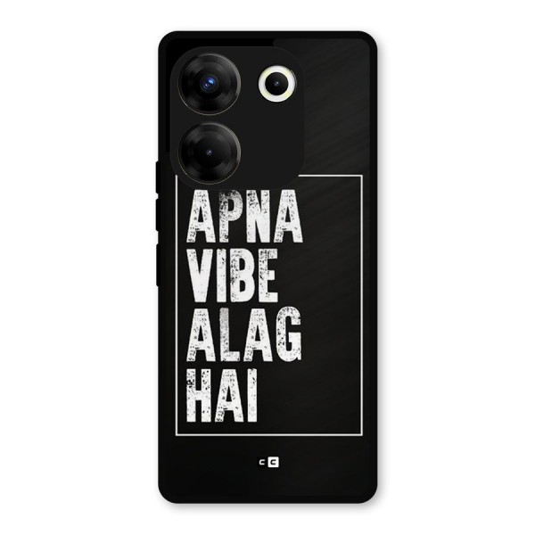 Apna Vibe Metal Back Case for Tecno Camon 20