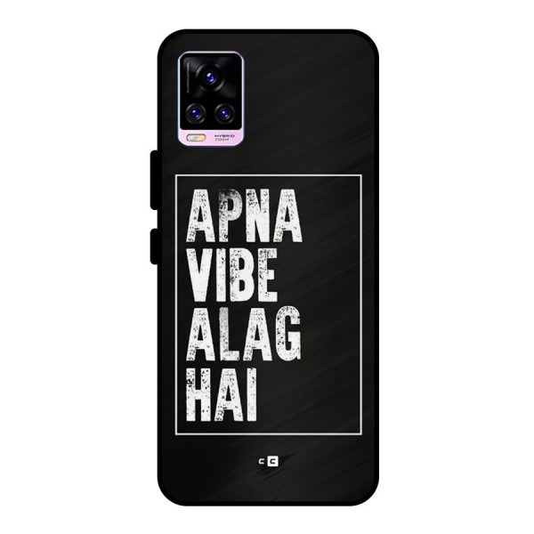 Apna Vibe Metal Back Case for Vivo V20 Pro