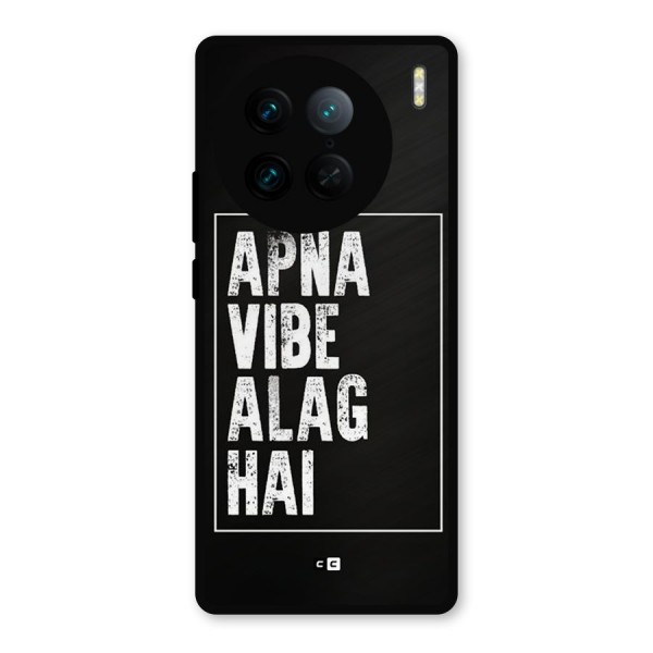 Apna Vibe Metal Back Case for Vivo X90 Pro