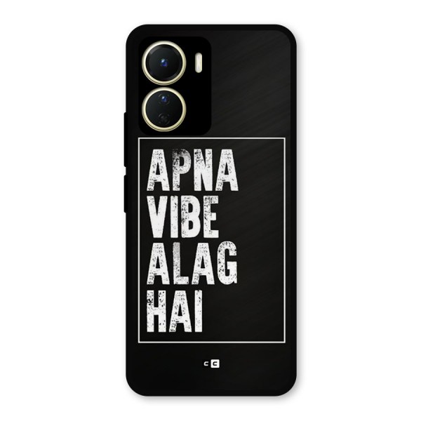 Apna Vibe Metal Back Case for Vivo Y16