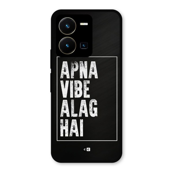 Apna Vibe Metal Back Case for Vivo Y35