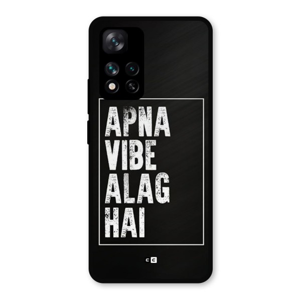 Apna Vibe Metal Back Case for Xiaomi 11i 5G