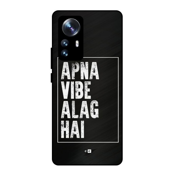 Apna Vibe Metal Back Case for Xiaomi 12 Pro