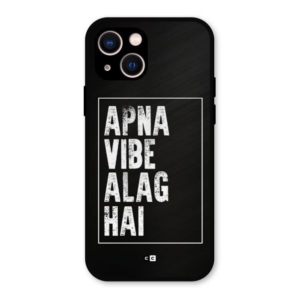 Apna Vibe Metal Back Case for iPhone 13