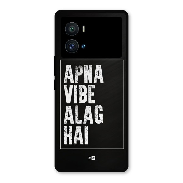 Apna Vibe Metal Back Case for iQOO 9 Pro