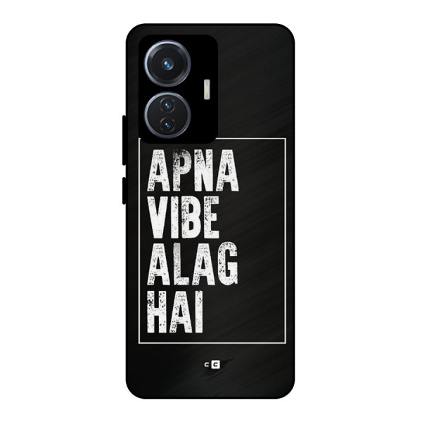 Apna Vibe Metal Back Case for iQOO Z6 44W