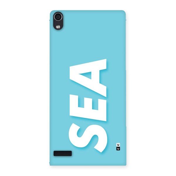 Aqua Sea Back Case for Ascend P6