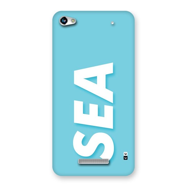 Aqua Sea Back Case for Canvas Hue 2 A316