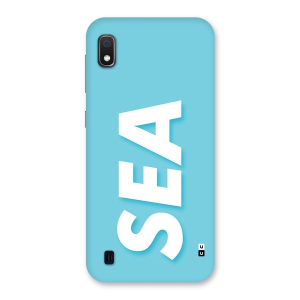 Aqua Sea Back Case for Galaxy A10