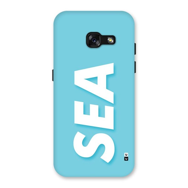 Aqua Sea Back Case for Galaxy A3 (2017)