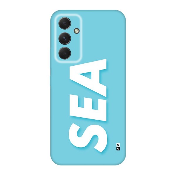 Aqua Sea Back Case for Galaxy A54