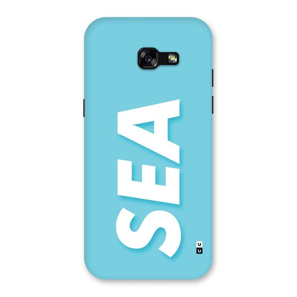 Aqua Sea Back Case for Galaxy A5 2017