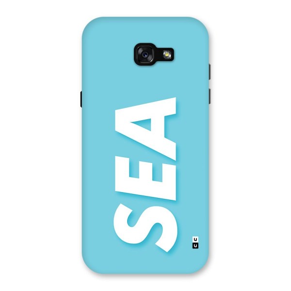 Aqua Sea Back Case for Galaxy A7 (2017)