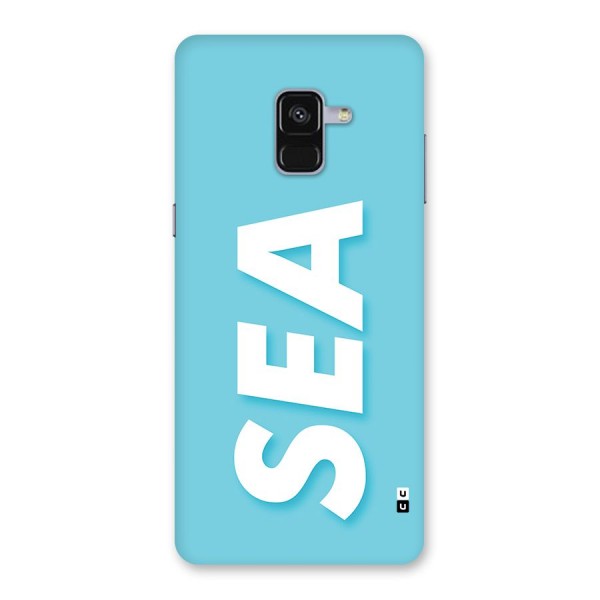 Aqua Sea Back Case for Galaxy A8 Plus