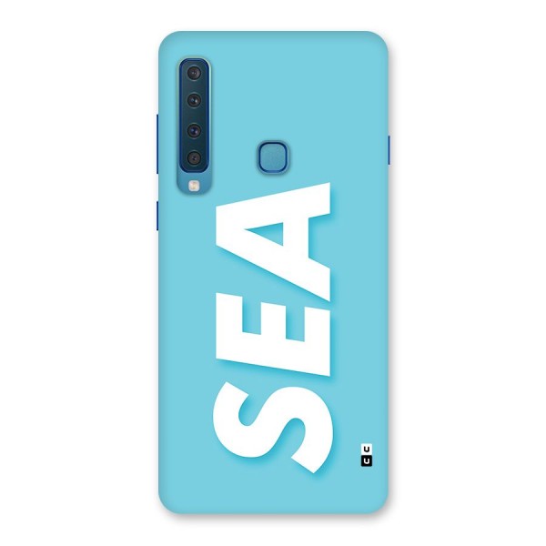 Aqua Sea Back Case for Galaxy A9 (2018)