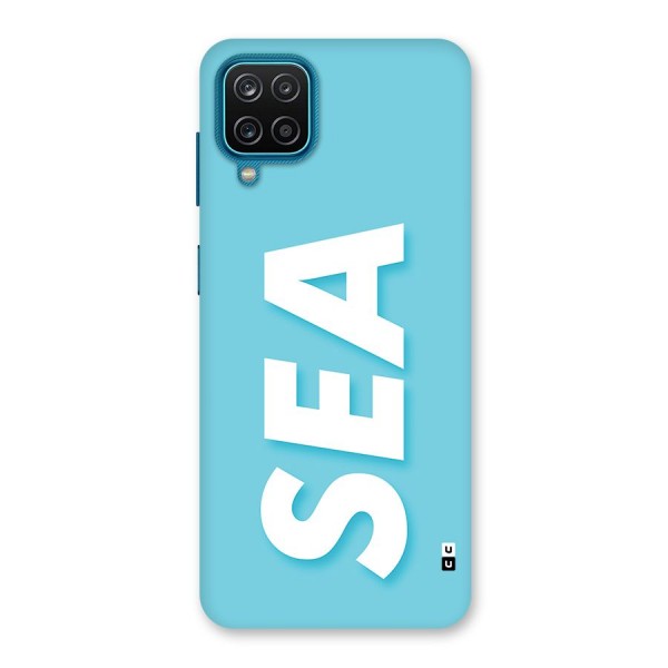 Aqua Sea Back Case for Galaxy F12