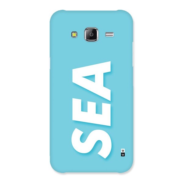 Aqua Sea Back Case for Galaxy J5