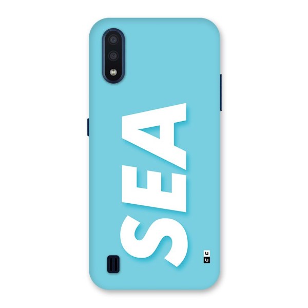 Aqua Sea Back Case for Galaxy M01