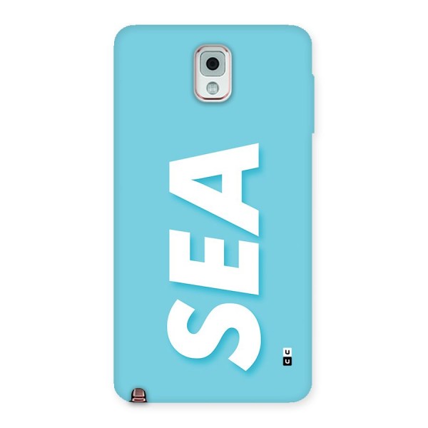 Aqua Sea Back Case for Galaxy Note 3