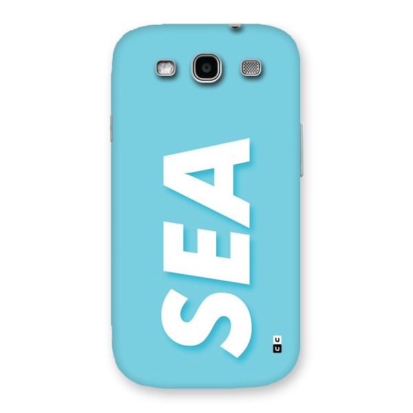 Aqua Sea Back Case for Galaxy S3