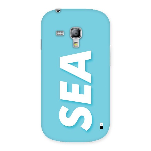 Aqua Sea Back Case for Galaxy S3 Mini