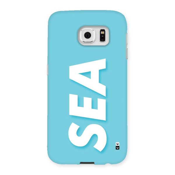 Aqua Sea Back Case for Galaxy S6