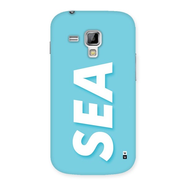 Aqua Sea Back Case for Galaxy S Duos