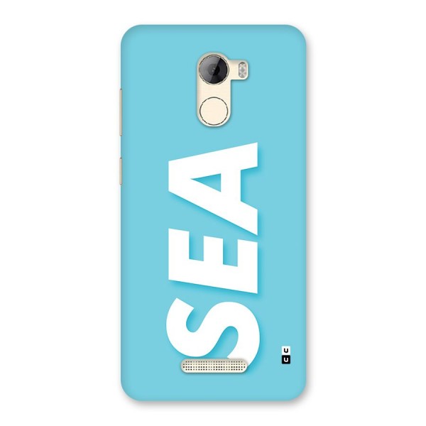 Aqua Sea Back Case for Gionee A1 LIte