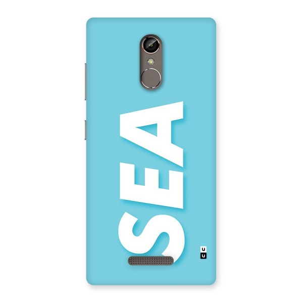 Aqua Sea Back Case for Gionee S6s