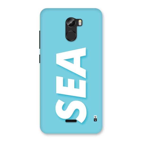 Aqua Sea Back Case for Gionee X1