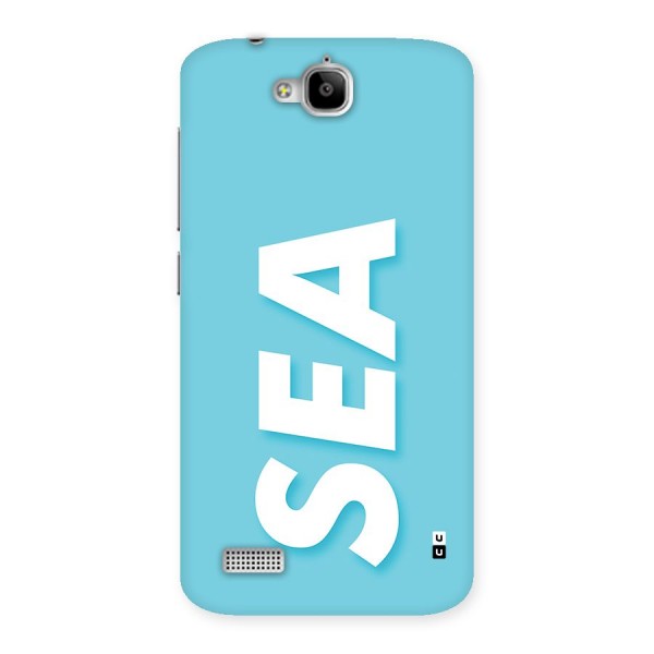 Aqua Sea Back Case for Honor Holly