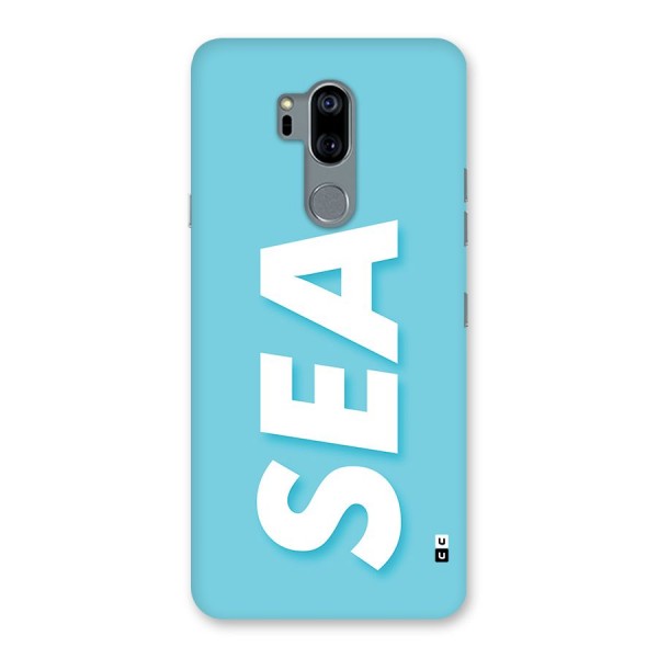 Aqua Sea Back Case for LG G7