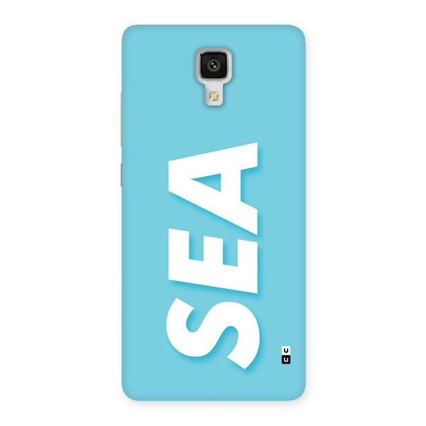 Aqua Sea Back Case for Mi4