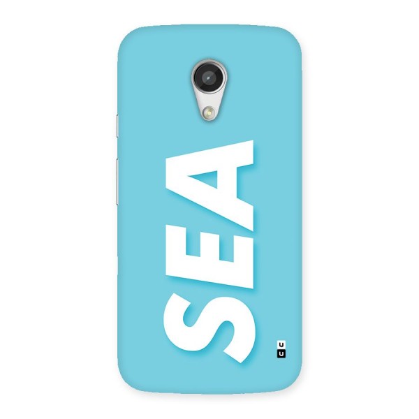 Aqua Sea Back Case for Moto G 2nd Gen