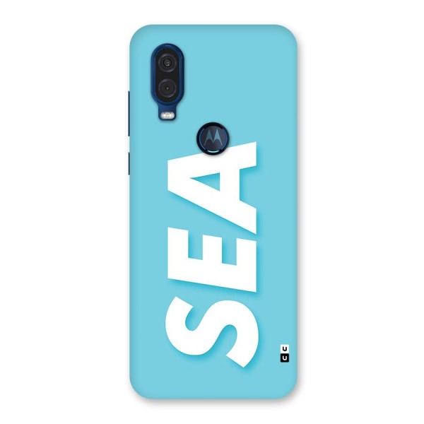 Aqua Sea Back Case for Motorola One Vision