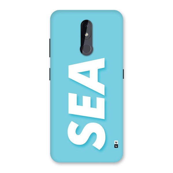 Aqua Sea Back Case for Nokia 3.2